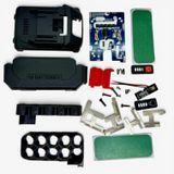 Корпус акумулятора Makita LXT BL1850 18V-21V - BMS 5 MOSFET, балансування, індикатор заряду, 10 x 18650 (5S2P) FGB-CASE-MKT18-10S фото