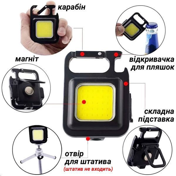 Світлодіодний мініатюрний суперпотужний ліхтар COB LED COB LED-1 фото