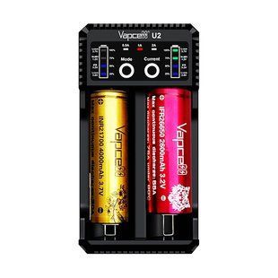 Vapcell U2 - розумний зарядний пристрій на 2 канали 2 A для Ni-Mh, Ni-Cd і Li-Ion + функція PowerBank VapcellU2 фото