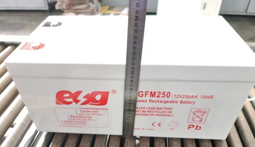 Акумуляторна батарея ESG 6GFMGEL250 12 V 250 Ah AGM GEL - для живлення резервних і автономних систем ESG-AGM250 фото