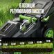 Акумуляторна газонокосарка FOX GLIDER 430 42V LXT (2 х 5Ah): ширина 43 см, травозбірник 40 л, мульчування Glider-5Ah фото 5